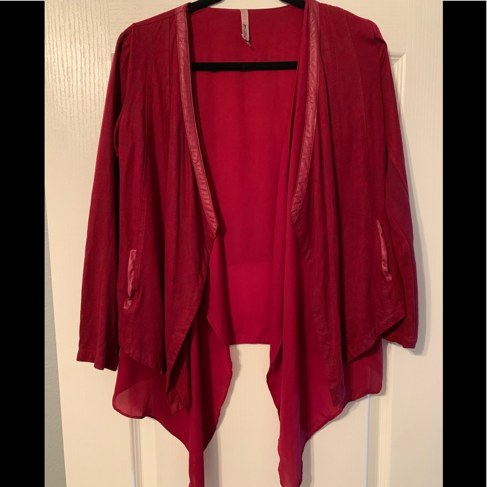 Red Chic Cardigan - image 1
